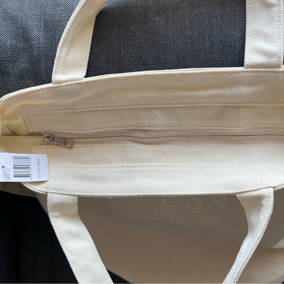 GUESS eco white tote bag - Picture 2 of 4
